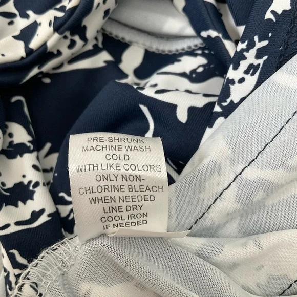 Lulu-B Cha Cha Style Dress with subtle ruffles and palm trees - Picture 5 of 5